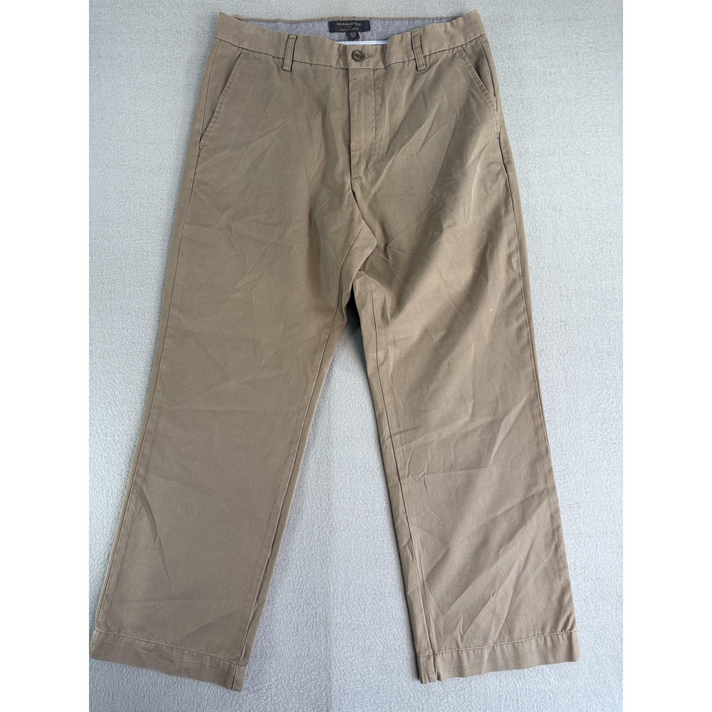 Banana Republic Pants Mens 34x30 Beige Regular Fit Boot Cut Chino Casual